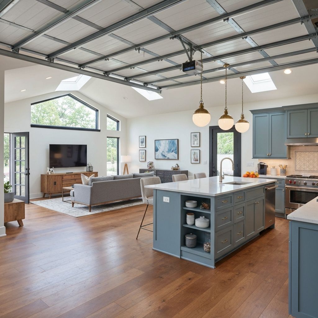 Modern garage conversion